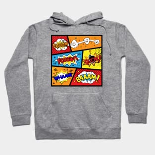 Comic Book Sounds Hoodie